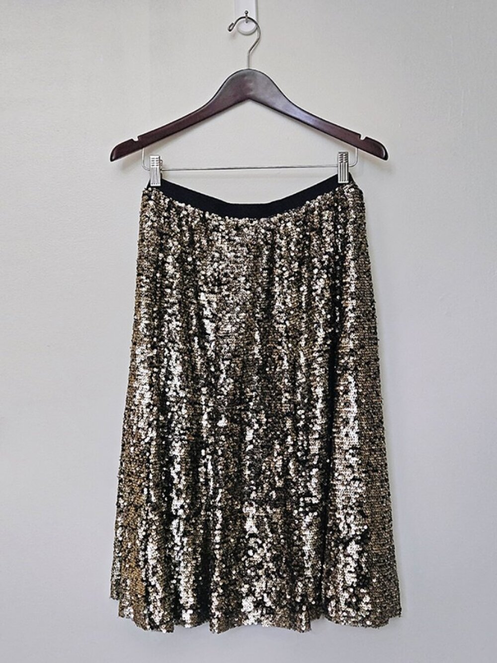Anthropologie Maeve Orleans Sparkle Skirt LP